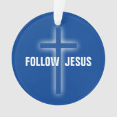 Christliches Kreuz Ornament (Vorderseite)