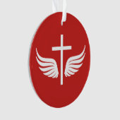 Christliches Kreuz Ornament (Vorderseite)