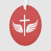 Christliches Kreuz Ornament (Vorderseite)