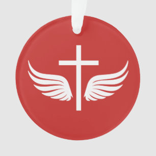 Christliches Kreuz Ornament