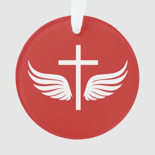 Christliches Kreuz Ornament (Vorderseite)