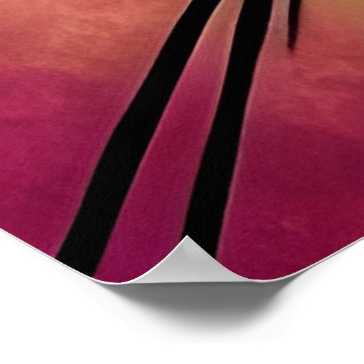 Christliches Kreuz Poster (Ecke)