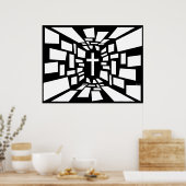 Christliches Kreuz Poster (Küche)