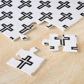 Christliches Kreuz Puzzle (Seite)