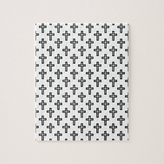 Christliches Kreuz Puzzle (Vertikal)