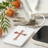 Christliches Kreuz Schlüsselanhänger (Vorderseite rechts)