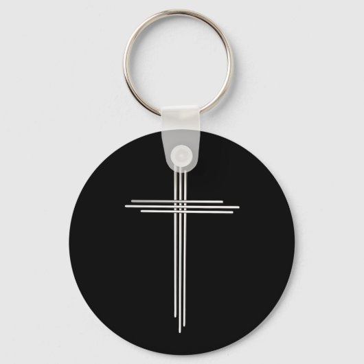 Christliches Kreuz Schlüsselanhänger (Vorderseite)