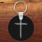 Christliches Kreuz Schlüsselanhänger (Vorderseite)