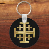 Christliches Kreuz Schlüsselanhänger (Vorderseite)