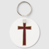 Christliches Kreuz Schlüsselanhänger (Vorderseite)