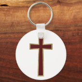 Christliches Kreuz Schlüsselanhänger (Vorderseite)