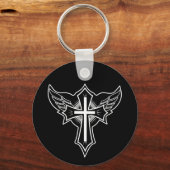 Christliches Kreuz Schlüsselanhänger (Vorderseite)