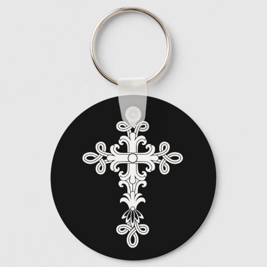 Christliches Kreuz Schlüsselanhänger (Vorderseite)