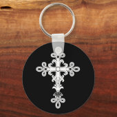 Christliches Kreuz Schlüsselanhänger (Vorderseite)