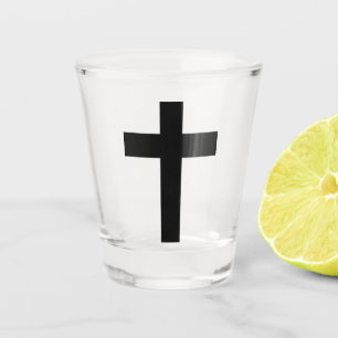 Christliches Kreuz Schnapsglas
