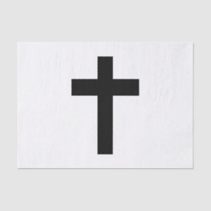 Christliches Kreuz Seidenpapier
