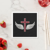 Christliches Kreuz Serviette (Beispiel)