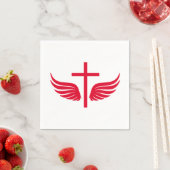 Christliches Kreuz Serviette (Beispiel)