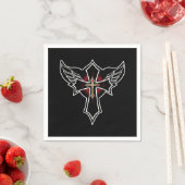 Christliches Kreuz Serviette (Beispiel)
