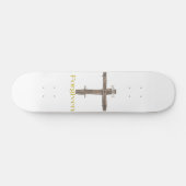 christliches Kreuz Skateboard (Horizontal)