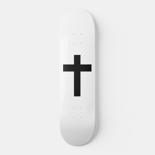 Christliches Kreuz Skateboard (Vorderseite)