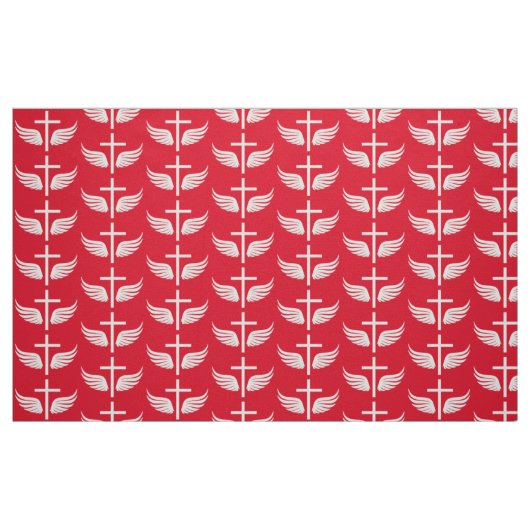 Christliches Kreuz Stoff (Fat Quarter (45,7 x 55,9 cm))