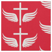 Christliches Kreuz Stoff (Nahaufnahme)
