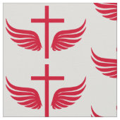 Christliches Kreuz Stoff (Nahaufnahme)