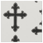 Christliches Kreuz Stoff (Nahaufnahme)