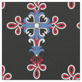 Christliches Kreuz Stoff (Nahaufnahme)