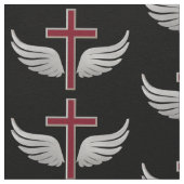 Christliches Kreuz Stoff (Nahaufnahme)