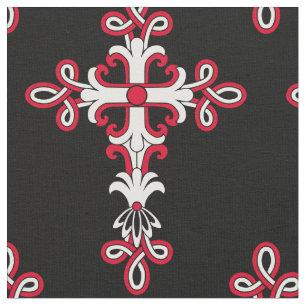 Christliches Kreuz Stoff