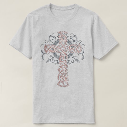 Christliches Kreuz T-Shirt (Design vorne)
