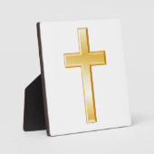 Christliches Kreuz-Täfelchen Fotoplatte (Vorderseite)