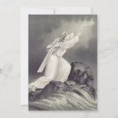 Christliches Kreuz- und Kronensymbol Dankeskarte (Vorderseite)