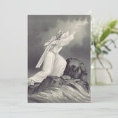 Christliches Kreuz- und Kronensymbol Dankeskarte (Stehend Vorderseite)