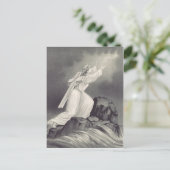 Christliches Kreuz- und Kronensymbol Postkarte (Stehend Vorderseite)