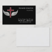 Christliches Kreuz Visitenkarte (Vorne/Hinten)