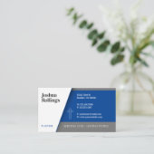 Christliches Kreuz Visitenkarte (Stehend Vorderseite)