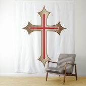 Christliches Kreuz Wandteppich (Beispiel)