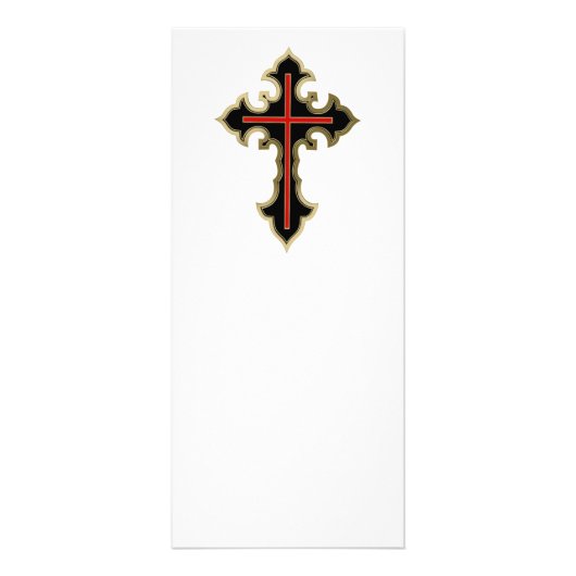 Christliches Kreuz Werbekarte (Vorne)
