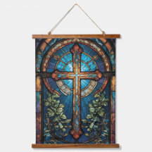 Christliches Kreuzglas