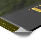 christliches Kreuzplakat Poster (Ecke)