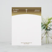 Christliches Kreuzsymbol Briefkopf