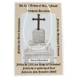 Christliches Kulturerbe Mittlere Geschenktüte