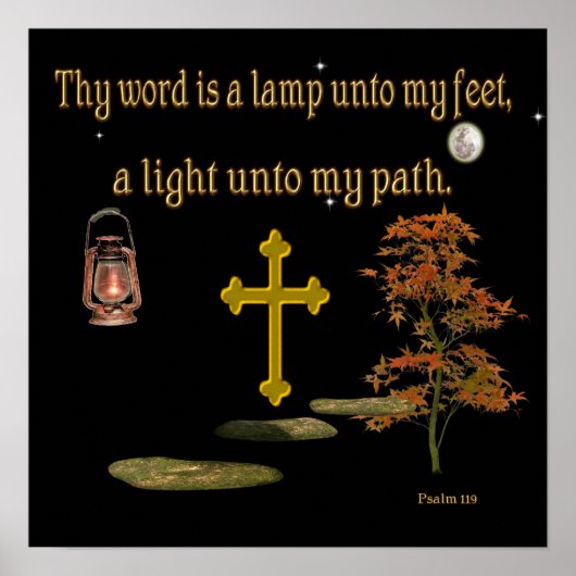 Christliches Kunstposter Poster (Vorne)