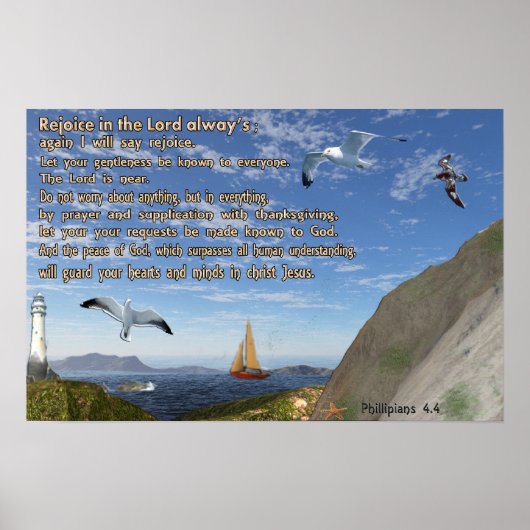 Christliches Kunstposter Poster (Vorne)