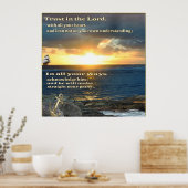 Christliches Kunstposter Poster (Küche)