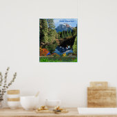 Christliches Kunstposter Poster (Küche)