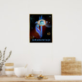 Christliches Kunstposter Poster (Küche)